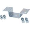 imageMytee Products 4 Pack Utility Trailer Bolt ON Stake Pocket 18quot Thick 11 Guage 3quot x 112quot Trailer Truck Board Holder Zinc Coated Flatbeds4  Pack