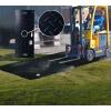 imageMytee Products 4 Pcs Ground Protection Mats  Black 3 x 8 Heavy Equipment Mats w 6 Pcs Single Connectors3 FT x 6 FT