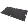 imageMytee Products 4 Pcs Ground Protection Mats  Black 3 x 8 Heavy Equipment Mats w 6 Pcs Single Connectors3 FT x 6 FT