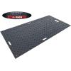 imageMytee Products 4 Pcs Ground Protection Mats  Black 3 x 8 Heavy Equipment Mats w 6 Pcs Single Connectors3 x 8 Feet