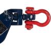 imageMytee Products 4 Ton Snatch Block with Shackle for 12quot Wire Rope  412quot Sheave Tree Sling ampamp Tow Wrecker  Heavy Duty Pulley Block for Towing Lifting Rigging Use2  Pack