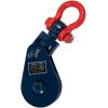 imageMytee Products 4 Ton Snatch Block with Shackle for 12quot Wire Rope  412quot Sheave Tree Sling ampamp Tow Wrecker  Heavy Duty Pulley Block for Towing Lifting Rigging Use1  Pack
