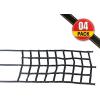 imageMytee Products 42quotx82quot Heavy Duty Cargo Net for Pickup Truck with Ratchets ampamp ETrack Fittings8quot by 8quot Holes Truck Bed Cargo Netting for Enclosed Trailers  E Track Accessories4  Pack