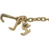 imageMytee Products 516quot Grade 70 VChain Bridle wRTJ Cluster Hooks ampamp Grab Hooks  3 Legs Transport Tow Truck Chains for Car Towing  4700 LBS WLL  for Flatbed Trailer Wrecker Recovery4  Pack