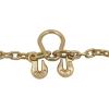 imageMytee Products 516quot Grade 70 VChain Bridle wRTJ Cluster Hooks ampamp Grab Hooks  3 Legs Transport Tow Truck Chains for Car Towing  4700 LBS WLL  for Flatbed Trailer Wrecker Recovery4  Pack