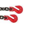 imageMytee Products 516quot10 G80 Black Transport Binder Chain wClevis Grab Hooks for Towing  16000 lbs Breaking Strength Heavy Duty Safety Tow Chain for Lifting  Tie Down Binding Equipment1  Pack