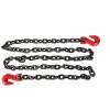 imageMytee Products 516quot10 G80 Black Transport Binder Chain wClevis Grab Hooks for Towing  16000 lbs Breaking Strength Heavy Duty Safety Tow Chain for Lifting  Tie Down Binding Equipment1  Pack