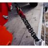 imageMytee Products 516quot10 G80 Black Transport Binder Chain wClevis Grab Hooks for Towing  16000 lbs Breaking Strength Heavy Duty Safety Tow Chain for Lifting  Tie Down Binding Equipment2  Pack