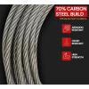 imageMytee Products 716quot x 75 Winch Cable Rope Wrecker Tow Truck Rollback  Steel Core 18100 lbs Breaking Strength2  Pack