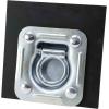 imageMytee Products 8 Pack  Recessed Plate DRing 6000 lbs Capacity TieDown for Flatbed Enclosed Trailers Pickup Trucks4  Pack