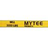 imageMytee Products 8 Pack 2quot X30 Winch Straps wFlat Hook WLL 3335 Flatbed Tie Down StrapYellow