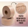 imageMytee Products 8 Rolls 275quot x450 Water Activated Tape  Reinforced Gummed Tape for Package  Strong Adhesive ampamp Holding Power Kraft Paper16Rolls