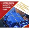 imageMytee Products Large Moving Rubber Bands 24 Pack  36quot Unstretched  72quot Fully Stretched  Blue Rubber Mover Bands for Pallets Moving Blankets Moving Supplies Boxes Furniture TV Bed DresserYellow