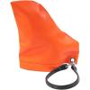 imageMytee Products Orange 7quot Turbo Saver Exhaust Cover ampamp 21quot Rubber Snap Tie wHook  Weather Resistant PVC Turbo Cover to Protect Equipment at High Speeds ampamp Excessive Airflow During Transport7 Inch