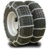 imageMytee Products Set of 2 225quot Twist Link Snow Tire Chain for Semi Trucks  Emergency Tire Traction Grip Chains  Snow Blower Single Wheel Chains for Commercial Trucks SUVs Pickups Auto TracDouble Tire 245 Inch