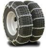 imageMytee Products Set of 2 225quot Twist Link Snow Tire Chain for Semi Trucks  Emergency Tire Traction Grip Chains  Snow Blower Single Wheel Chains for Commercial Trucks SUVs Pickups Auto TracDouble Tire 225 Inch