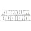 imageMytee Products Set of 2 225quot Twist Link Snow Tire Chain for Semi Trucks  Emergency Tire Traction Grip Chains  Snow Blower Single Wheel Chains for Commercial Trucks SUVs Pickups Auto TracSingle Tire 195 Inch