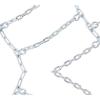 imageMytee Products Set of 2 225quot Twist Link Snow Tire Chain for Semi Trucks  Emergency Tire Traction Grip Chains  Snow Blower Single Wheel Chains for Commercial Trucks SUVs Pickups Auto TracDouble Tire 225 Inch