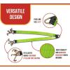 imageMytee Products Tow Straps V Bridle 3quot x 48quot wRTJ Clusters Hi VIZHI Abrasion Green Webbing 5400 lbs WLL  Recovery V Strap wReinforced Webbing for Towing Wrecker Rollback Car Hauler2  Pack