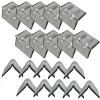 imageMytee Products 10 Pack Steel Corner Protector with Rubber Chain Cargo Flatbed20  Pack