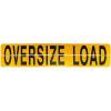 imageMytee Products 12quot x 84quot Hinged Aluminum Oversize Load Sign for Trucks  Heavy Duty Reflective Diamond Grade Aluminum Wide Oversized Load Banner for Vehicle Trailer  Safety Warning Signs12 x 60