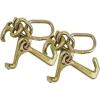 imageMytee Products 2 Pack RTJ Cluster Hook Heavy Duty Wrecker Hauler Tow Towing Truck Chain Pair R T J2  Pack
