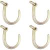 imageMytee Products 2 Pc 8quot Inch Tow Hook Grade 70 G70 J Hook Heavy Duty Towing Wrecker Roll Back Truck4  Pack