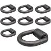 imageMytee Products 20 Pack 34quot Heavy Duty WeldOn Forged D Ring 26500Lbs8  Pack