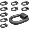 imageMytee Products 4 Pack 1quot Heavy Duty WeldOn Forged D Ring 47000 Lbs10  Pack