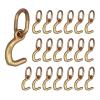 imageMytee Products 4 Pack G70 Forged Datsun Mini J Hook with Link for Car Hauling  11000 lbs Breaking Strength  Auto Tie Down Mini J Hook for Car Hauler Wrecker ampamp Towing Trucks20  Pack