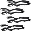 imageMytee Products 4 Pack Motorcycle Handle Bar Straps Pair Black