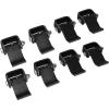 imageMytee Products 4 Pack Steel Dump Trailer Hinges  Strap Style Long Leaf Black Heavy Duty Weld On Greaseable Dump Trailer Door Gate Hinge  Allows Smooth Inward ampamp Outward Door Opening8  Pack