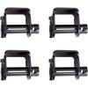 imageMytee Products 4 Pack Trailer Winch  Standard Sliding C TrackBlack