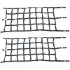 imageMytee Products 42quotx82quot Heavy Duty Cargo Net for Pickup Truck with Ratchets ampamp ETrack Fittings8quot by 8quot Holes Truck Bed Cargo Netting for Enclosed Trailers  E Track Accessories2  Pack