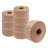 imageMytee Products 8 Rolls 275quot x450 Water Activated Tape  Reinforced Gummed Tape for Package  Strong Adhesive ampamp Holding Power Kraft Paper8Rolls