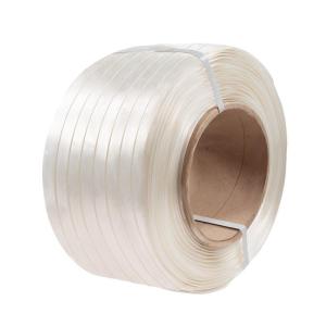 image1x3280 Composite Cord Strapping Roll 8x8 Core Size  3000 lbs Breaking Strength  White High Tenacity Poly Cord Strapping for Lashing ampamp Shipping  Cart Packaging Straps1 x 3280