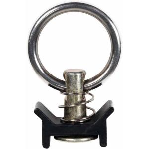 imageMytee Products 10 Pack LTrack Stud with Stainless Steel RingBlack Coated