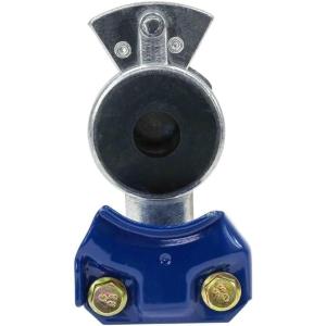 imageMytee Products 10 Pair20 Pcs Universal Glad Hand Set for Semi Trucks  10 Red 10 Blue Aluminum Gladhand for Semi Trailers Tractors RVs  Emergency Service Airline Air Brake Hose PartsBlue