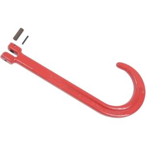 imageMytee Products 15quot Inch J Hook Heavy Duty Grade G80 Tow Axle Strap Wrecker Roll Back Clevis Load Limit 7100 2 Pack1  Pack