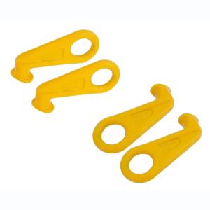 imageMytee Products 2 Left ampamp 2 Right 45 Degree G80 SEA Shipping Container Lifting Hook Shipping Cargo Storage Moving2  Pack