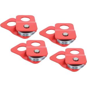 imageMytee Products 2 Pack 10 Ton Winch Snatch Block for Recovery  22000 lbs Off Roading Snatch Block Pulley for Synthetic Rope Towing Hauling  Offroad Recovery Accessory for Truck ATV SUV UTV4  Pack