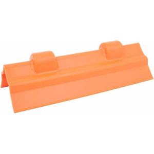 imageMytee Products 20 Pack 12quot Orange Plastic Flatbed Edge Protector for Cargo Loads ampamp Straps  Plastic Corner Protector Tie Down Webbing Strap Guard for Winch Ratchet Straps on Flatbed Trailers12 1 Pc