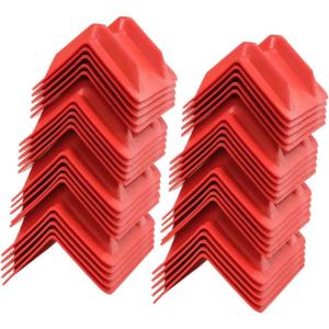 imageMytee Products 20 Pack Corner Protector VShaped 4quot X 11quot40  Pack
