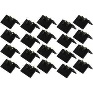 imageMytee Products 20 Pack Steel Edge Protector wRubber Coating on Back  6quot20  Pack