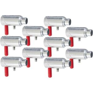 imageMytee Products 4 Pack 34quot Cam Lock Wrecker Tow Truck Spring Loaded Twist Lock Plunger Pin10  Pack