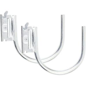 imageMytee Products 4 Pack ETrack Square Bracket TieDown Accessories w E Track Spring Fitting 9 Inch Wide Square Bracket Hanger Use for Hanger Support Beams Trailer Truck PickupSmall J Hook