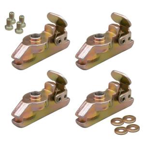 imageMytee Products 4 Pack ETrack Threaded Fitting for Customising ETrack System  Bolt On Secure Your Custom Attachment 1330 lbs WLL  ETrack Accessories for Enclosed Trailer Cargo Truck4  Pack