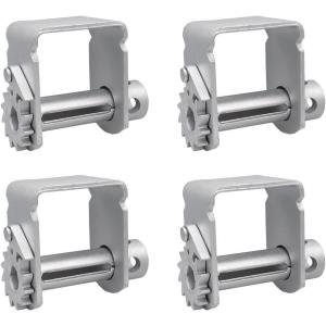 imageMytee Products 4 Pack Trailer Winch  Standard Sliding C TrackZinc