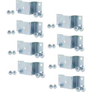 imageMytee Products 4 Pack Utility Trailer Bolt ON Stake Pocket 18quot Thick 11 Guage 3quot x 112quot Trailer Truck Board Holder Zinc Coated Flatbeds8  Pack