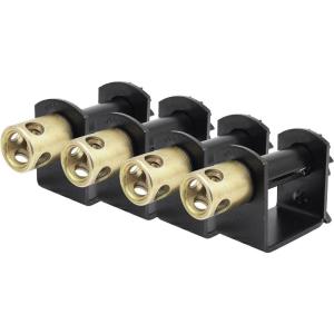 imageMytee Products 4 Pack Weld On Winch Ratcheting 4quot Strap Binders Flatbed Truck Trailer Tie Down Cargo Winches4  Pack